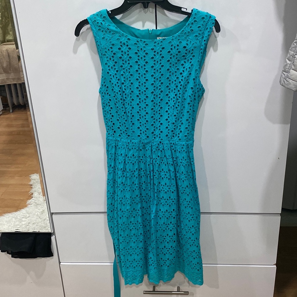 Teal dress great for formal parties